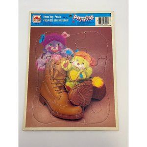 Vintage 1986 Whitman Golden Popples Frame Tray Puzzle